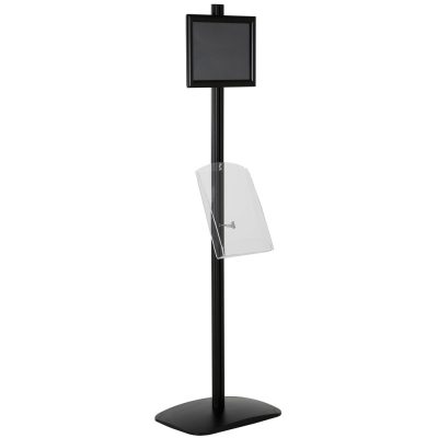 free-standing-stand-in-black-color-with-1-x-11X17-frame-in-portrait-and-landscape-and-1-x-8.5x11-clear-shelf-in-acrylic-single-sided-8