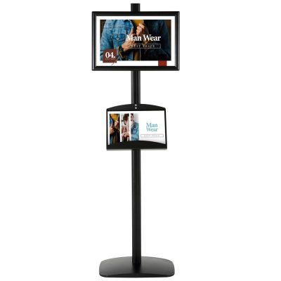 Free Standing Stand In Black Color