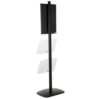 free-standing-stand-in-black-color-with-1-x-11X17-frame-in-portrait-and-landscape-and-2-x-8.5x11-clear-shelf-in-acrylic-single-sided-14