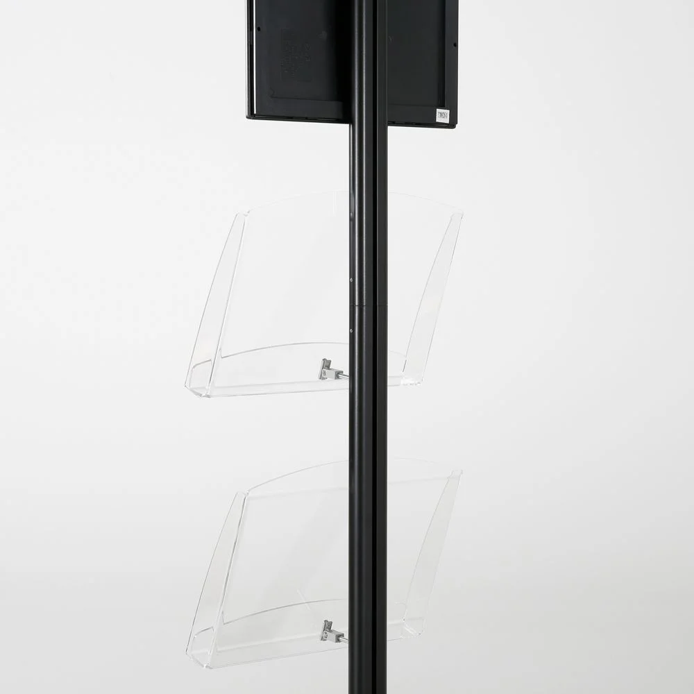 free-standing-stand-in-black-color-with-1-x-11X17-frame-in-portrait-and-landscape-and-2-x-8.5x11-clear-shelf-in-acrylic-single-sided-15