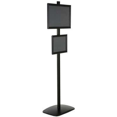 free-standing-stand-in-black-color-with-1-x-11x17-frame-and-1-x-8.5x11-frame-in-portrait-and-landscape-position-single-sided-6