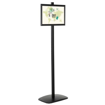 Free Standing Stand In Black Color