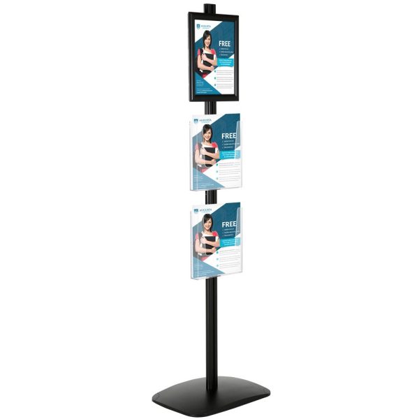 Free Standing Stand In Black Color