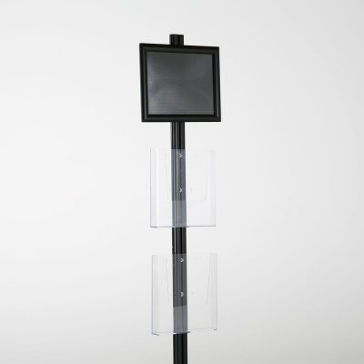 free-standing-stand-in-black-color-with-1-x-8.5X11-frame-in-portrait-and-landscape-and-2-x-8.5x11-clear-pocket-shelf-single-sided-14
