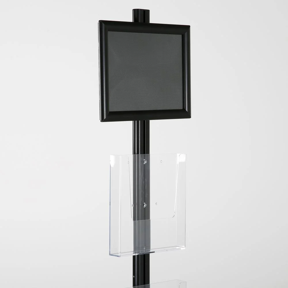 free-standing-stand-in-black-color-with-1-x-8.5X11-frame-in-portrait-and-landscape-and-2-x-8.5x11-clear-pocket-shelf-single-sided-17