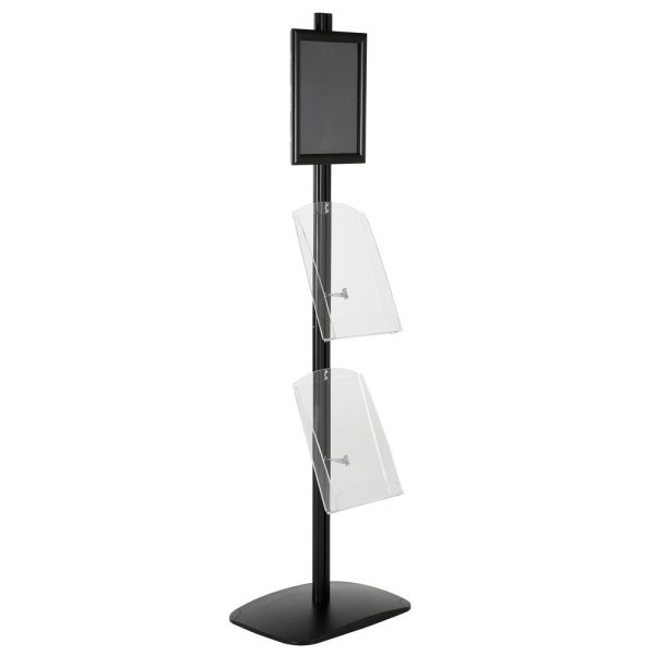 free-standing-stand-in-black-color-with-1-x-8.5X11-frame-in-portrait-and-landscape-and-2-x-8.5x11-clear-shelf-in-acrylic-single-sided-6