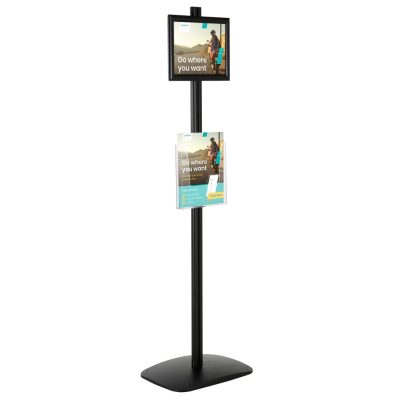 Free Standing Stand In Black Color