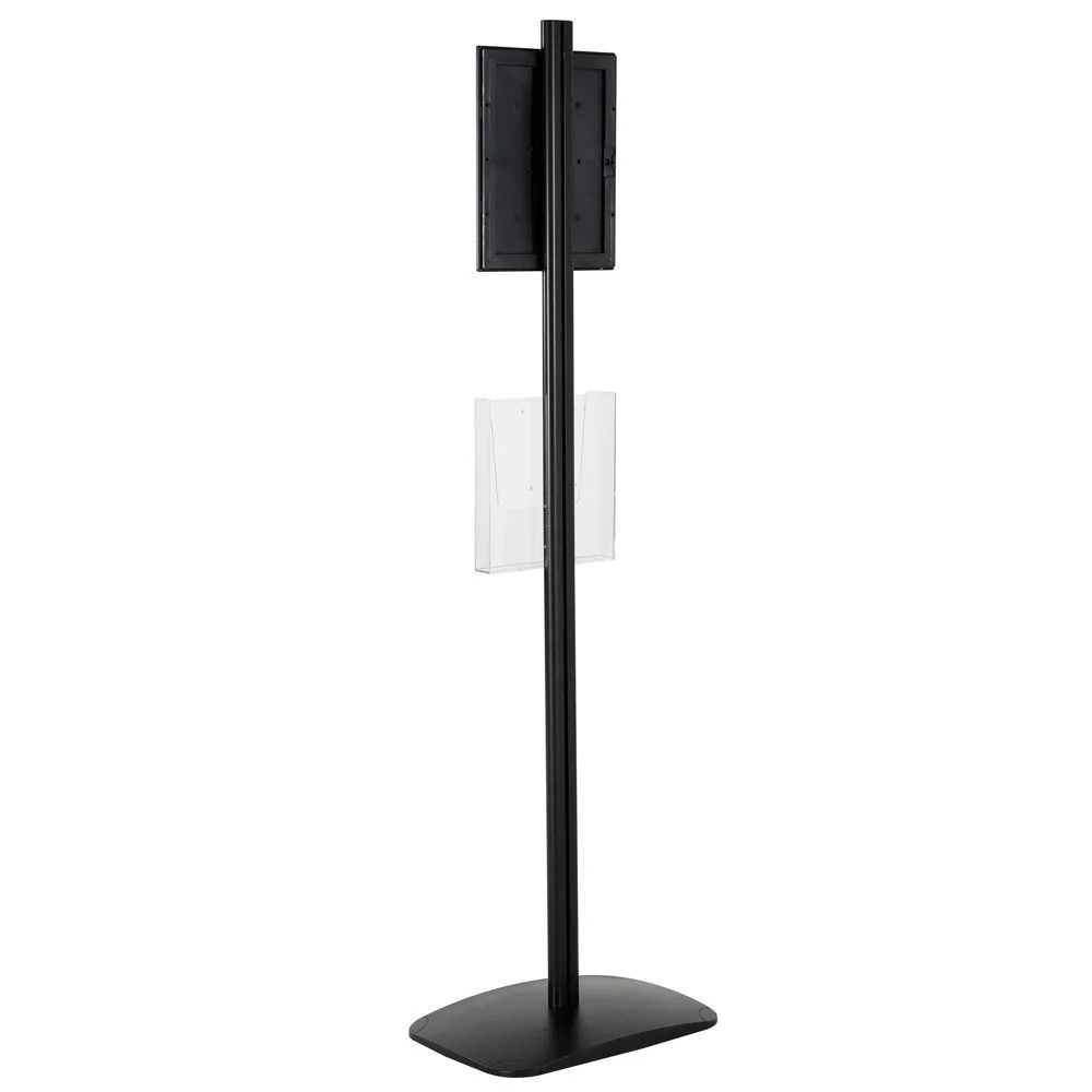 free-standing-stand-in-black-color-with-1-x-8.5x11-frame-in-portrait-and-landscape-and-1-x-8.5x11-clear-pocket-shelf-single-sided-7 free-standing-stand-in-black-color-with-1-x-8.5x11-frame-in-portrait-and-landscape-and-1-x-8.5x11-clear-pocket-shelf-single-sided-7