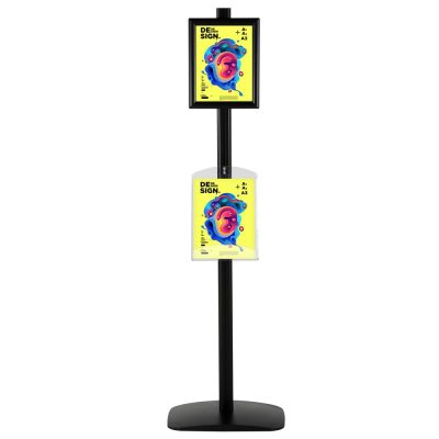 Free Standing Stand In Black Color