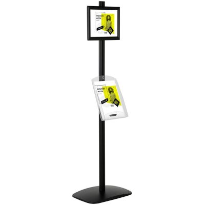 free-standing-stand-in-black-color-with-1-x-8.5x11-frame-in-portrait-and-landscape-and-1-x-8.5x11-clear-shelf-in-acrylic-single-sided-4