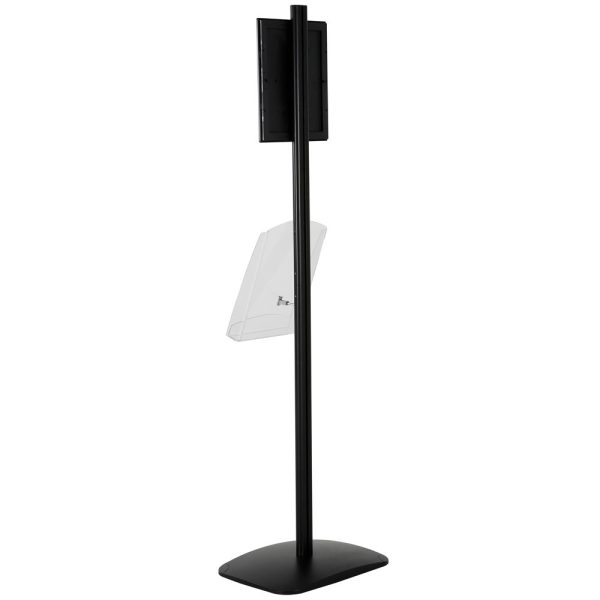 free-standing-stand-in-black-color-with-1-x-8.5x11-frame-in-portrait-and-landscape-and-1-x-8.5x11-clear-shelf-in-acrylic-single-sided-7