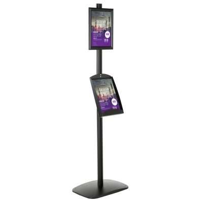 Free Standing Stand In Black Color