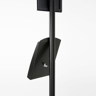 free-standing-stand-in-black-color-with-1-x-8.5x11-frame-in-portrait-and-landscape-and-1-x-8.5x11-steel-shelf-single-sided-10