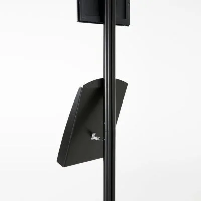 free-standing-stand-in-black-color-with-1-x-8.5x11-frame-in-portrait-and-landscape-and-1-x-8.5x11-steel-shelf-single-sided-10