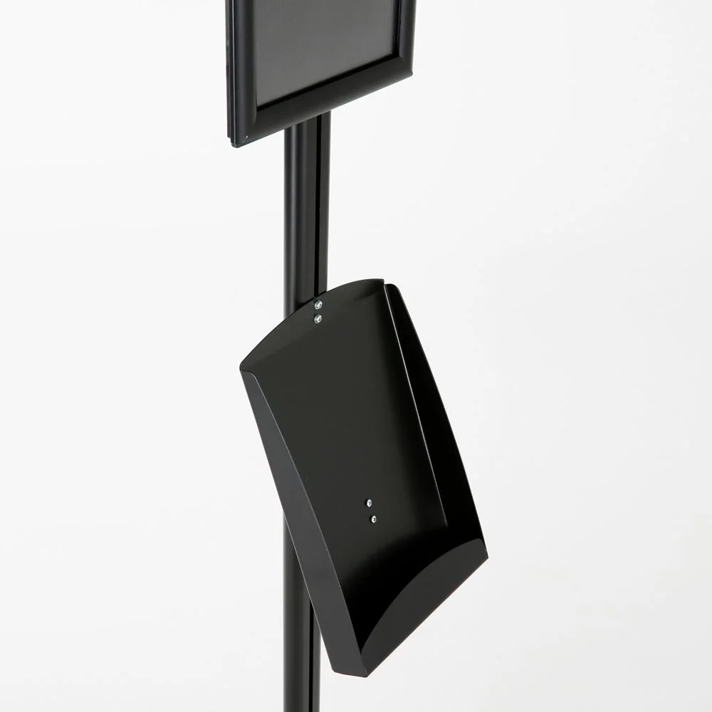 free-standing-stand-in-black-color-with-1-x-8.5x11-frame-in-portrait-and-landscape-and-1-x-8.5x11-steel-shelf-single-sided-12 free-standing-stand-in-black-color-with-1-x-8.5x11-frame-in-portrait-and-landscape-and-1-x-8.5x11-steel-shelf-single-sided-12