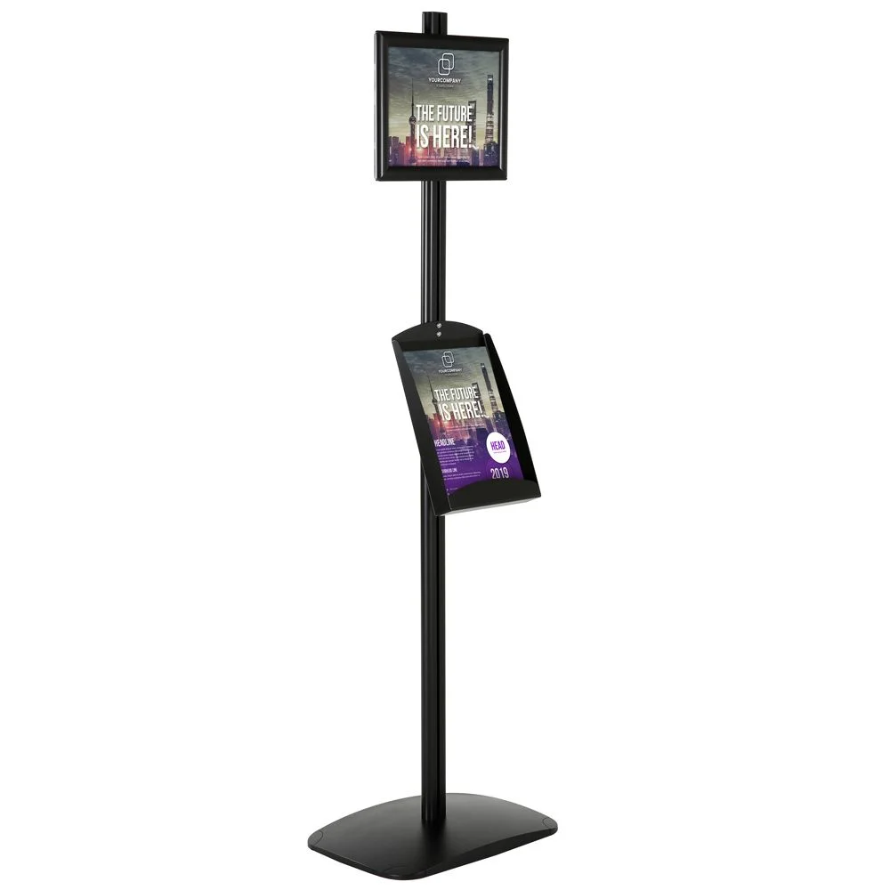 With 1 x (8.5x11) Frame In Portrait And Landscape And 1 x (8.5x11) steel Shelf With 1 x (8.5x11) Frame In Portrait And Landscape And 1 x (8.5x11) steel Shelf