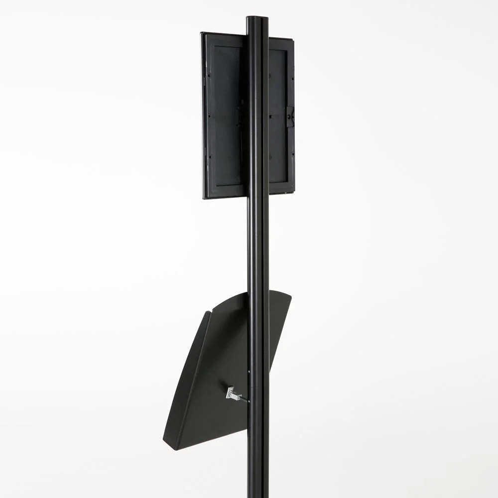 free-standing-stand-in-black-color-with-1-x-8.5x11-frame-in-portrait-and-landscape-and-1-x-8.5x11-steel-shelf-single-sided-8 free-standing-stand-in-black-color-with-1-x-8.5x11-frame-in-portrait-and-landscape-and-1-x-8.5x11-steel-shelf-single-sided-8