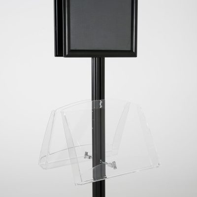 free-standing-stand-in-black-color-with-2-x-11X17-frame-in-portrait-and-landscape-and-2-2-x-8.5x11-clear-shelf-in-acrylic-double-sided-12