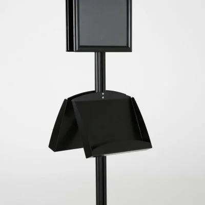 free-standing-stand-in-black-color-with-2-x-11X17-frame-in-portrait-and-landscape-and-2-x-5.5x8.5-steel-shelf-double-sided-7