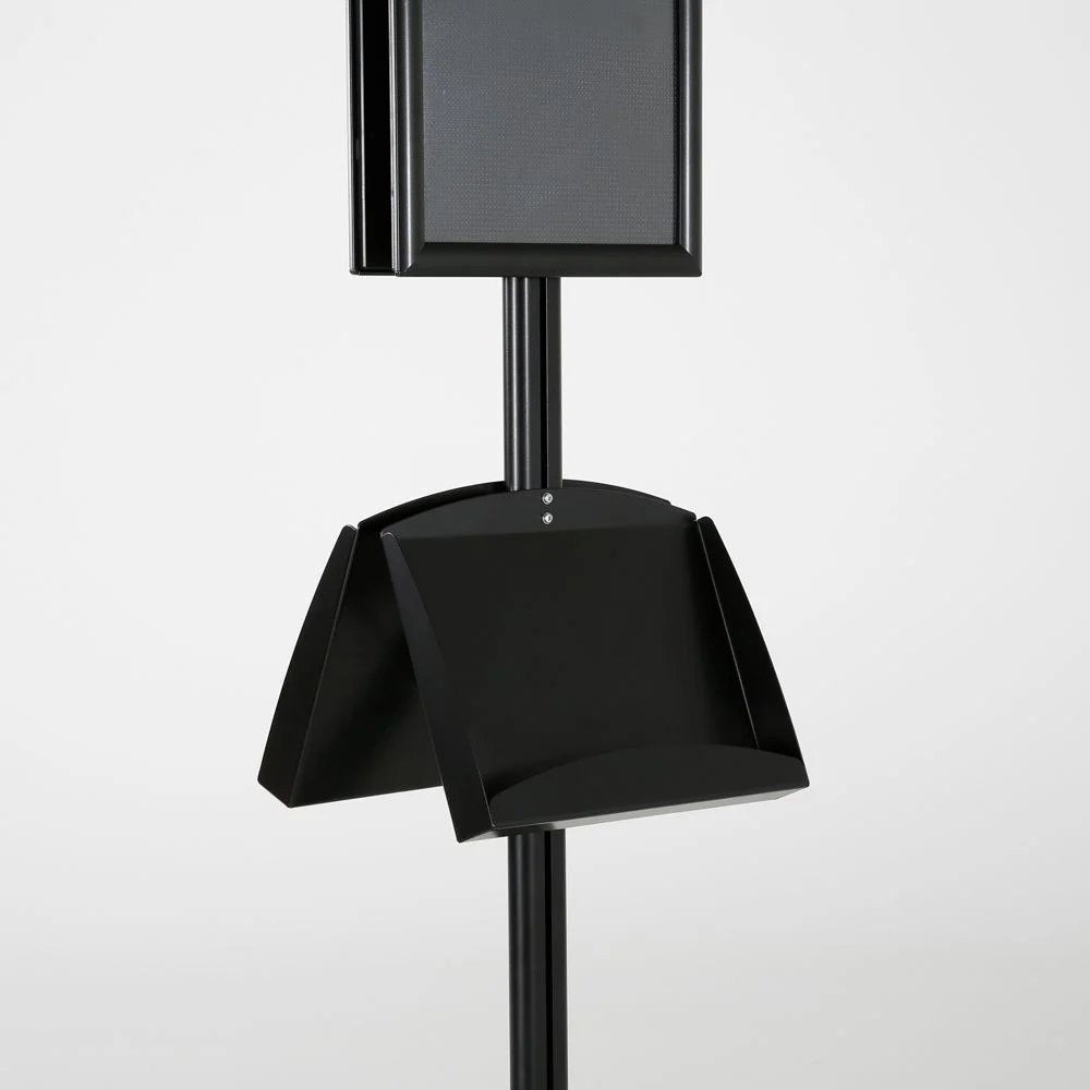 free-standing-stand-in-black-color-with-2-x-11X17-frame-in-portrait-and-landscape-and-2-x-5.5x8.5-steel-shelf-double-sided-7