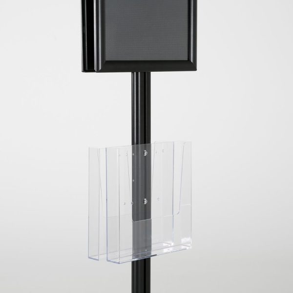 free-standing-stand-in-black-color-with-2-x-11X17-frame-in-portrait-and-landscape-and-2-x-8.5x11-clear-pocket-shelf-double-sided-13