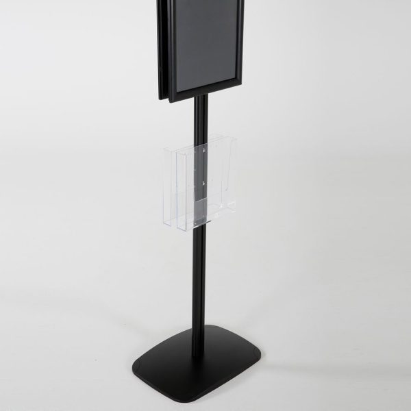 free-standing-stand-in-black-color-with-2-x-11X17-frame-in-portrait-and-landscape-and-2-x-8.5x11-clear-pocket-shelf-double-sided-15