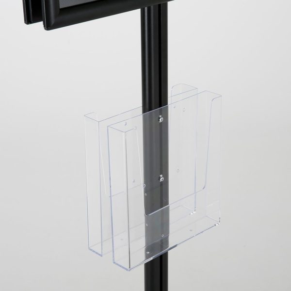 free-standing-stand-in-black-color-with-2-x-11X17-frame-in-portrait-and-landscape-and-2-x-8.5x11-clear-pocket-shelf-double-sided-8