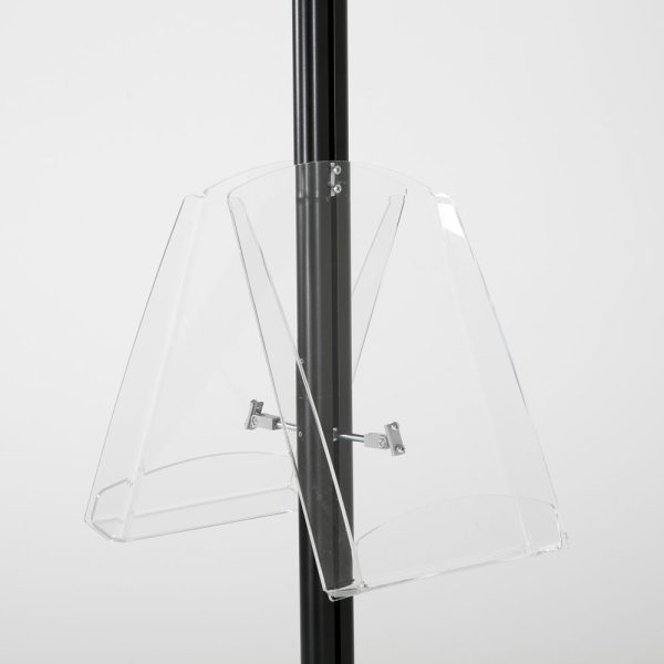 free-standing-stand-in-black-color-with-2-x-11X17-frame-in-portrait-and-landscape-and-2-x-8.5x11-clear-shelf-in-acrylic-double-sided-10