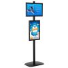 Free Standing Stand In Black Color