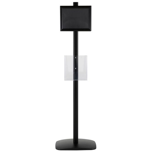 free-standing-stand-in-black-color-with-2-x-8.5x11-frame-in-portrait-and-landscape-and-2-x-8.5x11-clear-pocket-shelf-double-sided-6
