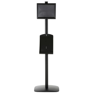 free-standing-stand-in-black-color-with-2-x-8.5x11-frame-in-portrait-and-landscape-and-2-x-8.5x11-steel-shelf-double-sided-12