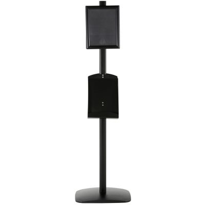 free-standing-stand-in-black-color-with-2-x-8.5x11-frame-in-portrait-and-landscape-and-2-x-8.5x11-steel-shelf-double-sided-5