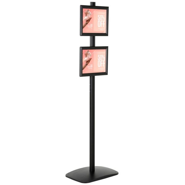 free-standing-stand-in-black-color-with-2-x-8.5x11-frame-in-portrait-and-landscape-position-singlesided-4