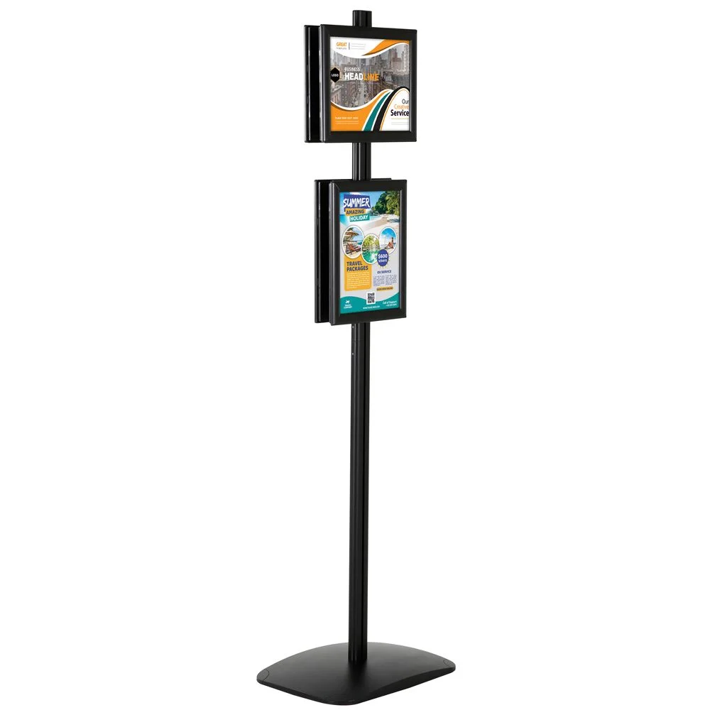 free-standing-stand-in-black-color-with-4-x-8.5x11-frame-in-portrait-and-landscape-position-double-sided-4 free-standing-stand-in-black-color-with-4-x-8.5x11-frame-in-portrait-and-landscape-position-double-sided-4