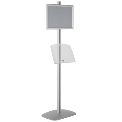 free-standing-stand-in-silver-color-with-1-x-11X17-frame-in-portrait-and-landscape-and-1-2-x-8.5x11-clear-shelf-in-acrylic-single-sided-15