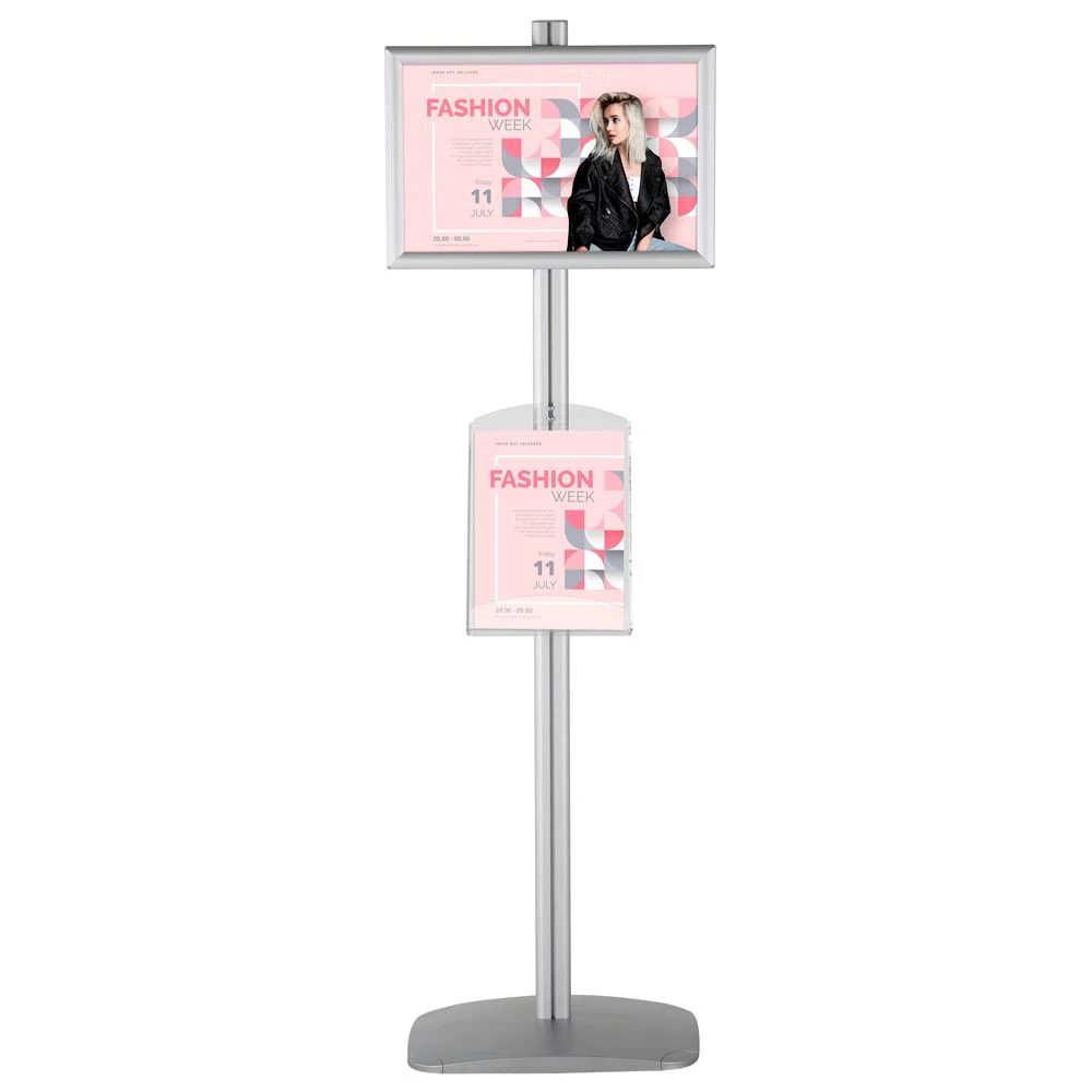 Free Standing Stand In Silver Color Free Standing Stand In Silver Color