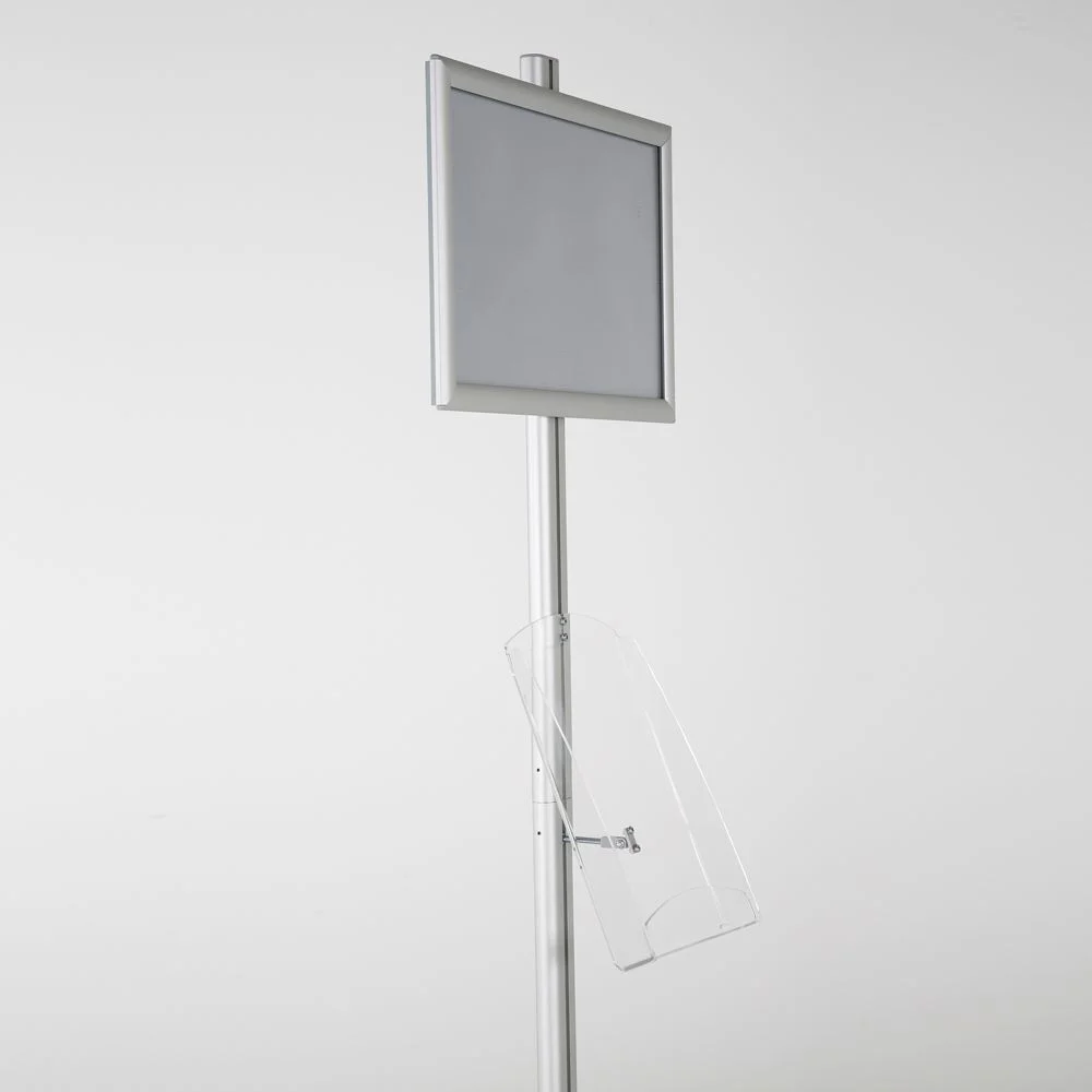 free-standing-stand-in-silver-color-with-1-x-11X17-frame-in-portrait-and-landscape-and-1-x-8.5x11-clear-shelf-in-acrylic-single-sided-9 free-standing-stand-in-silver-color-with-1-x-11X17-frame-in-portrait-and-landscape-and-1-x-8.5x11-clear-shelf-in-acrylic-single-sided