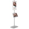 With 1 x (11X17) Frame In Portrait And Landscape And 2 x (5.5x8.5) Steel Shelf