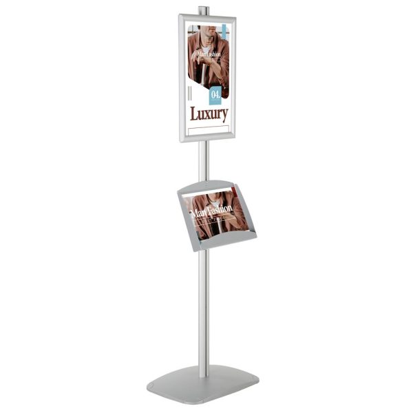 With 1 x (11X17) Frame In Portrait And Landscape And 2 x (5.5x8.5) Steel Shelf