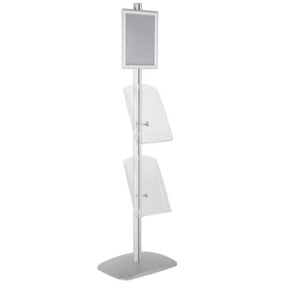 free-standing-stand-in-silver-color-with-1-x-8.5X11-frame-in-portrait-and-landscape-and-2-x-8.5x11-clear-shelf-in-acrylic-single-sided-10