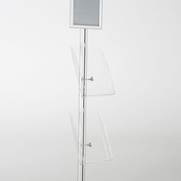 free-standing-stand-in-silver-color-with-1-x-8.5X11-frame-in-portrait-and-landscape-and-2-x-8.5x11-clear-shelf-in-acrylic-single-sided-11