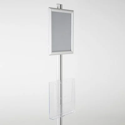 free-standing-stand-in-silver-color-with-1-x-8.5x11-frame-in-portrait-and-landscape-and-1-x-8.5x11-clear-pocket-shelf-single-sided-14