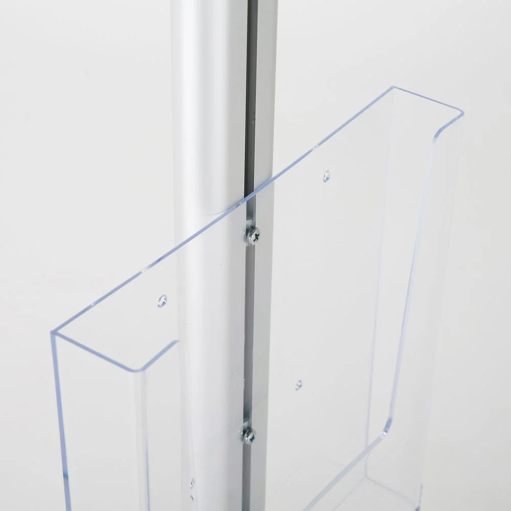 free-standing-stand-in-silver-color-with-1-x-8.5x11-frame-in-portrait-and-landscape-and-1-x-8.5x11-clear-pocket-shelf-single-sided-9
