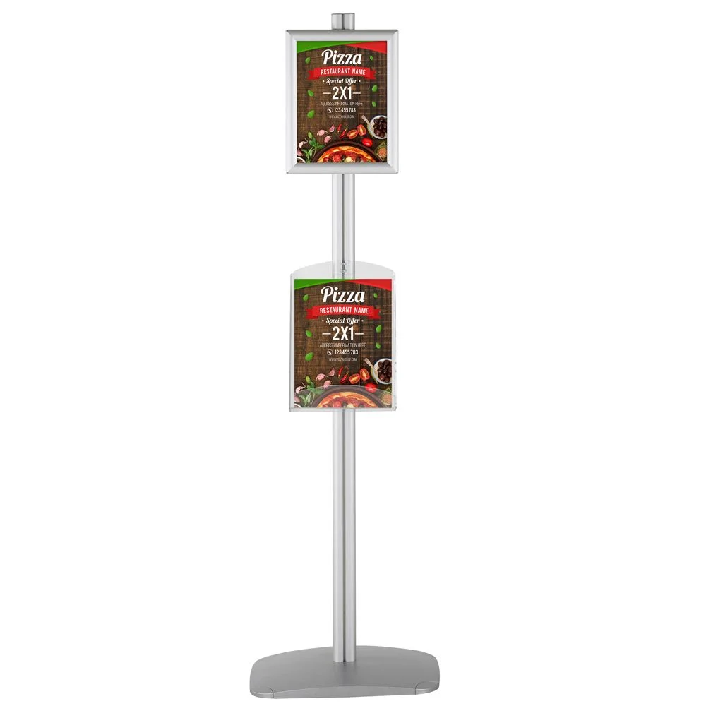 Free Standing Stand In Silver Color Free Standing Stand In Silver Color