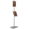 With 1 x (8.5x11) Frame In Portrait And Landscape And 1 x (8.5x11) Clear Shelf In Acrylic