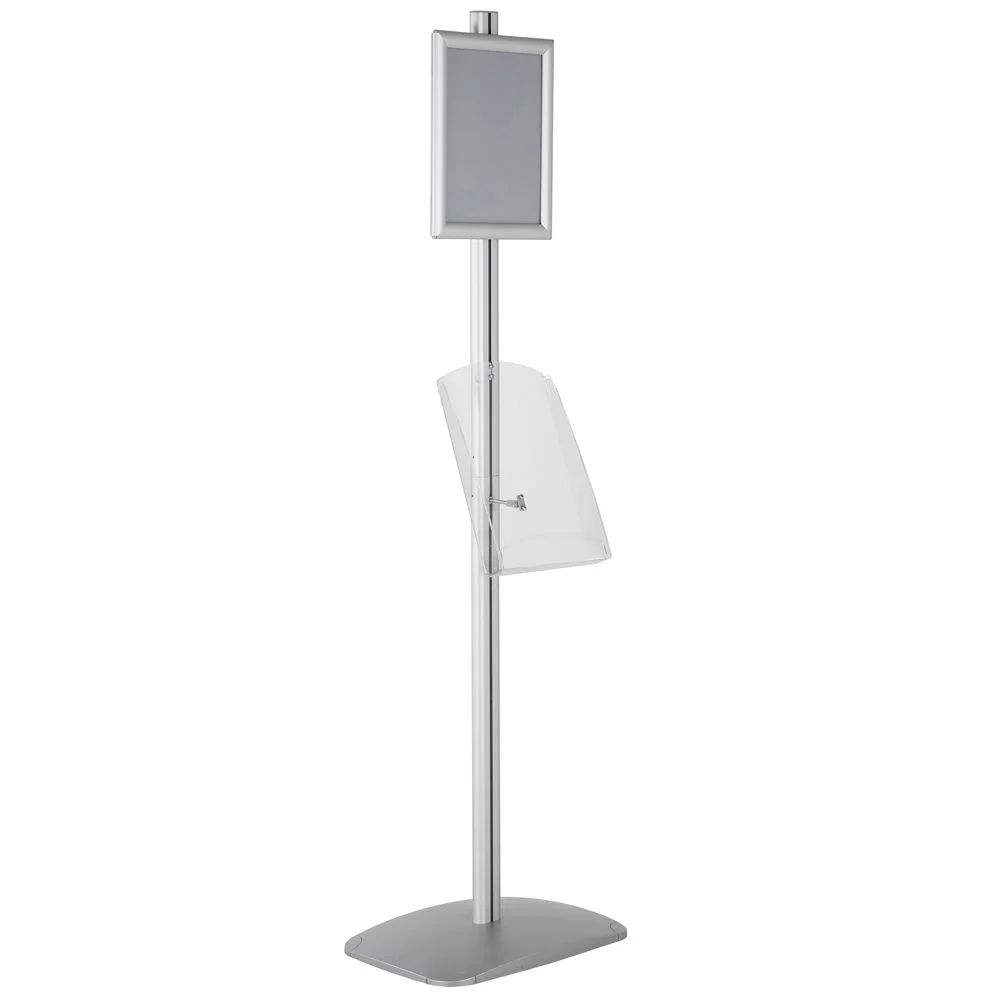free-standing-stand-in-silver-color-with-1-x-8.5x11-frame-in-portrait-and-landscape-and-1-x-8.5x11-clear-shelf-in-acrylic-single-sided-5 free-standing-stand-in-silver-color-with-1-x-8.5x11-frame-in-portrait-and-landscape-and-1-x-8.5x11-clear-shelf-in-acrylic-single-sided-5