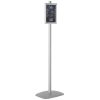 free-standing-stand-in-silver-color-with-1-x-8.5x11-frame-in-portrait-and-landscape-position-single-sided