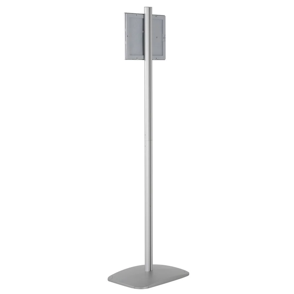 free-standing-stand-in-silver-color-with-1-x-8.5x11-frame-in-portrait-and-landscape-position-single-sided