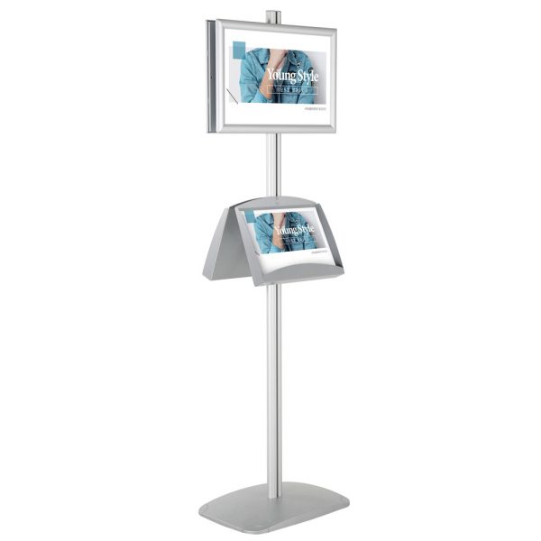 Free Standing Stand In Silver Color