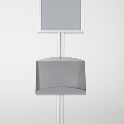 free-standing-stand-in-silver-color-with-2-x-11X17-frame-in-portrait-and-landscape-and-2-x-5.58.5-steel-shelf-double-sided-11